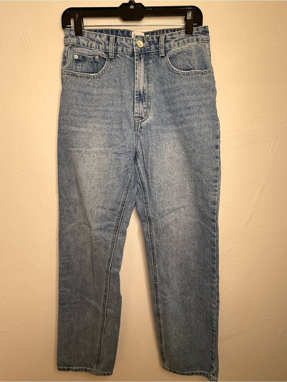 Princess Polly Light Blue Denim Jeans